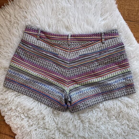 Rebecca Minkoff Women’s 4 Multicolor Andy Cotton Shorts - Picture 7 of 13